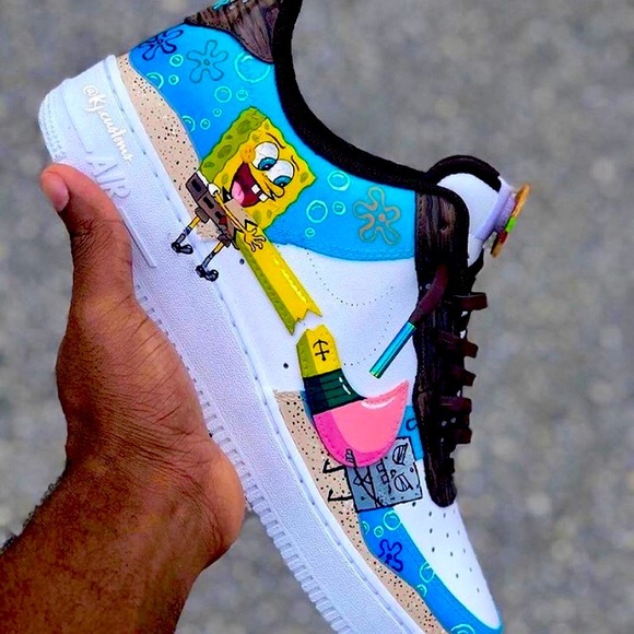Bluish Air Force 1